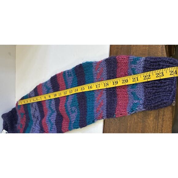 Lost Horizons Fair Isle Wool Sweater – Handmade in Nepal (Women’s M, Vintage) - Picture 9 of 9